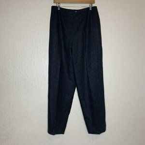 Harve Benard Gray Wool Stretch Dress Pants